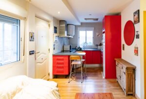 Piso con terraza en Barcelona